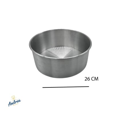 MOLDE TORTA BIZCOCHO (26 CM X 7 ALTO 200010026) X 1 UNID