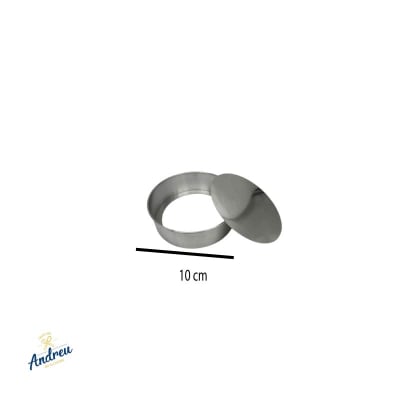 MOLDE TORTA BIZCOCHO 10 CM X1 UNID