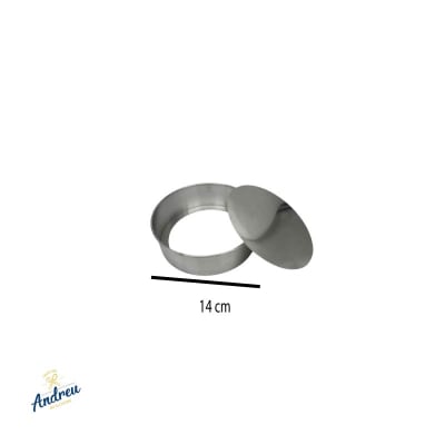 MOLDE TORTA BIZCOCHO 14 CM X1 UNID