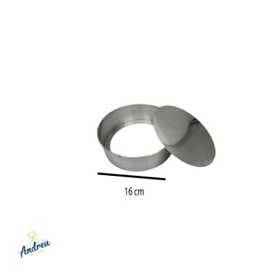 MOLDE TORTA BIZCOCHO 16 CM X1 UNID