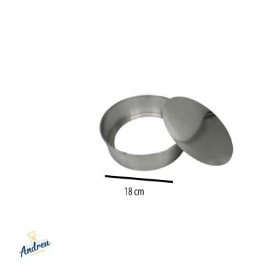 MOLDE TORTA BIZCOCHO 18 CM X1 UNID
