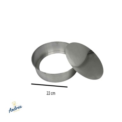 MOLDE TORTA BIZCOCHO 22 CM X1 UNID1