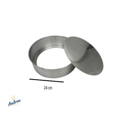 MOLDE TORTA BIZCOCHO (24 CM X 7 ALTO 200010024 ) X 1 UNID1