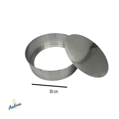 MOLDE TORTA BIZCOCHO (30 CM X 7 ALTO 200010030) X 1 UNID1