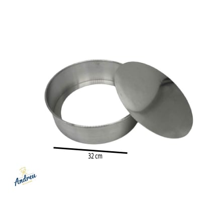 MOLDE TORTA BIZCOCHO 32 CM X1 UNID