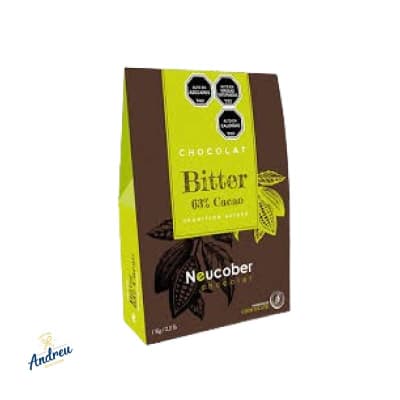COB. CHOCOLATE FINO NEUCOBER BITTER 63% (1X6) XCAJA