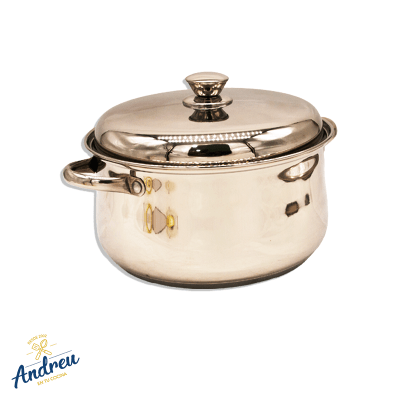 OLLA CACEROLA ECONOMICA 26 CM (SM DARMA ACERO INOXIDABLE) X 1 UNID1