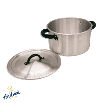 OLLA CORRIENTE ALUMINIO 18 CMS NACIONAL (001010018) X 1 UNID