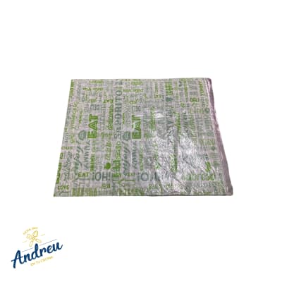 PAPEL ANTIGRASA 28X34 CM  PAROLE VERDE (4000) X 50 UNID1