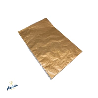 PAPEL CHUMBO RESMA ORO MATE (X 200 UNIDADES) PLIEGO (43,5X56 CM)