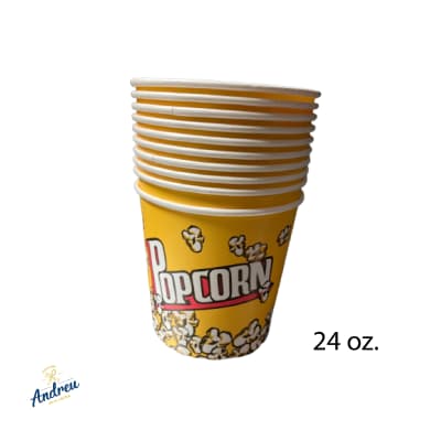 BALDE POPCORN 24 OZ - 500CC (50) X 10
