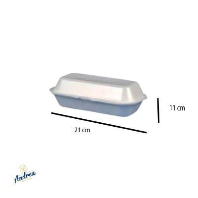 PORTA HOT DOG NORMAL (1X200) X10 UNID