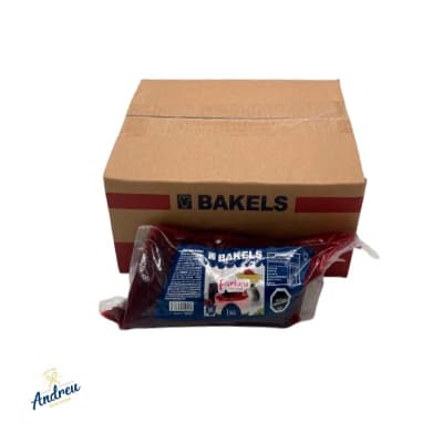 RELLENO FRUTAL BAKELS FRAMBUESA (1KG X 6 UNID) X CAJA1