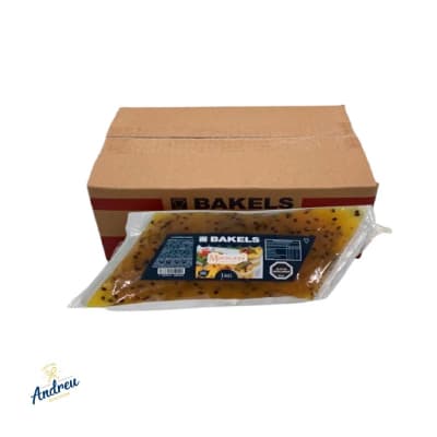 RELLENO FRUTAL BAKELS MARACUYA (1KG X 6 UNID)X CAJA