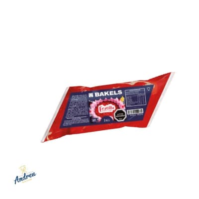 RELLENO FRUTAL BAKELS FRUTILLA (1KG X 6 UNID)