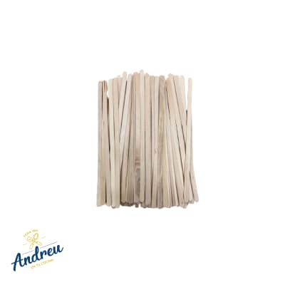 REVOLVEDOR CAFE ECO MADERA 18CM 100UNID (10x1000)1