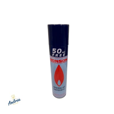 GAS BUTANO (RONSON 300 ML) X 1  UND