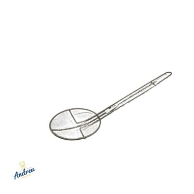 ESPUMADERA MALLA REDONDA (16.5X16.5X51CM) (WINCO SCF-6R) X 1 UNID2