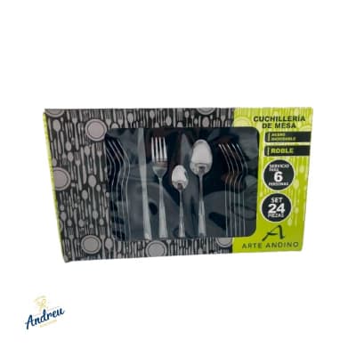 SET CUBIERTO X24 PCS ONA1