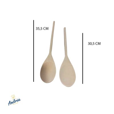 SET CUCHARAS MADERA X2 UNID2