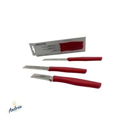 JUEGO 3 PZS NOVA ROJO UNID1