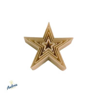 CORTADOR PLASTICO ESTRELLA ESTUCHE ANDREU KD025 UNID