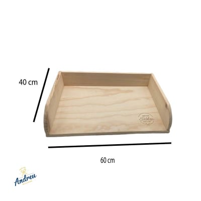 TABLA DE AMASAR MADERA (NACIONAL 60X40 CM) X 1 UNID