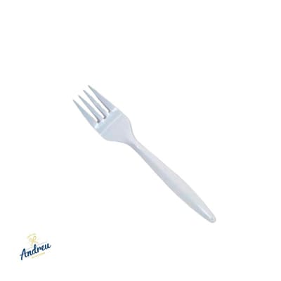 TENEDOR PLASTICO BLANCO (1000U) X CAJA
