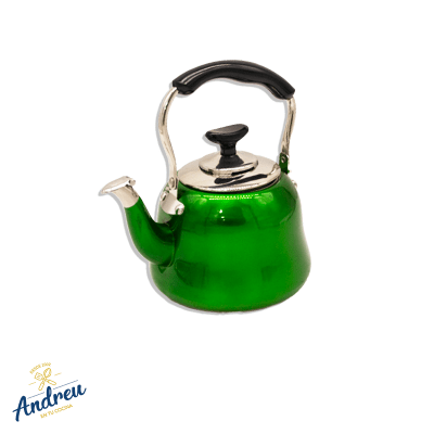 TETERA COLOR VERDE 1 LITRO WILLEM (SM 303537) X 1 UNID