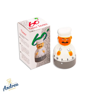 TIMER DE COCINA RELOJ COCINERO (SM CHEF) X 1 UNID3