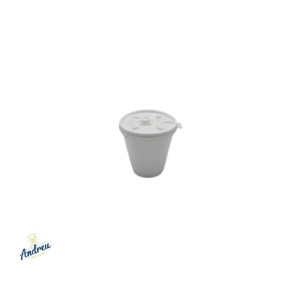 VASO TERMICO 6 OZ CON TAPA (UXC1000) SOLO X 100 UNID1