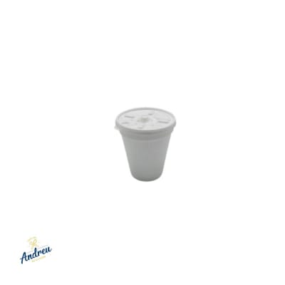 VASO TERMICO 8 OZ CON TAPA (UXC1000) SOLO X 100 UNID1