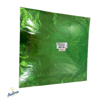 PAPEL CHUMBO CABER RESMA  verde limón (X50 UNID )PLIEGO (43,5X 59 CM)