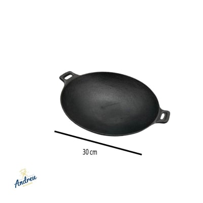 WOK 30CM FIERRO FUNDIDO ( LA CREÓLE ) X 1 UNID