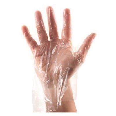 GUANTE POLIETILENO (10 PQTE X 100 UNID ) X 10001