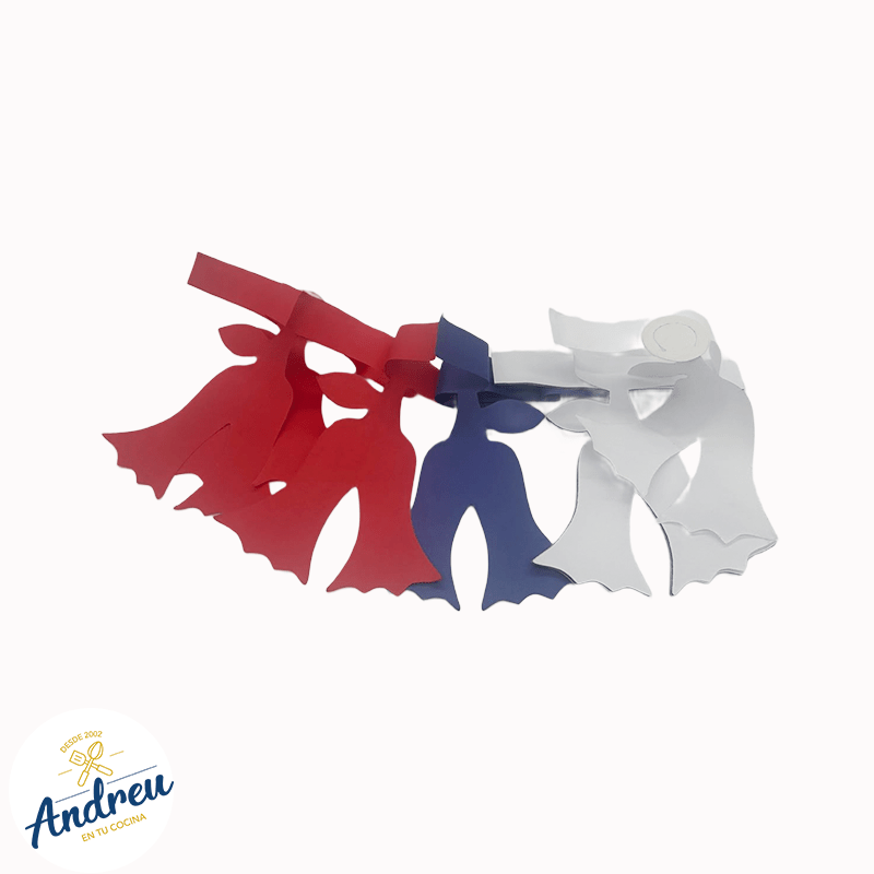 GUIRNALDA PAPEL TRICOLOR COPIHUE ROJA (2MTS)2
