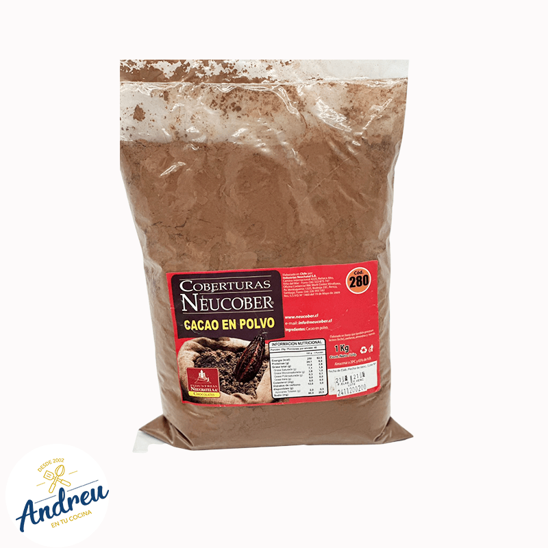 CACAO POLVO NATURAL NEUCOBER (15KG) X 1 KILO 0
