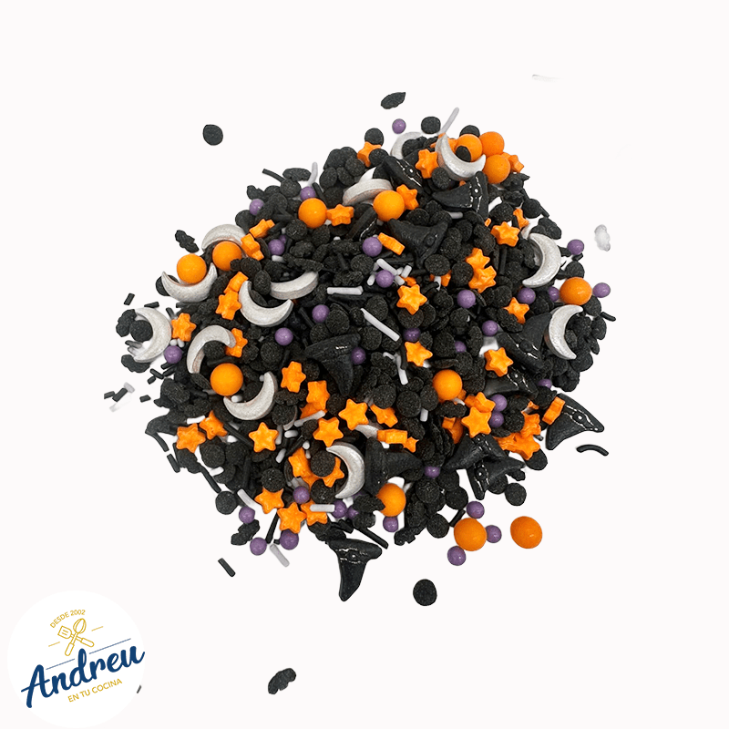 MOSTACILLA HALLOWEEN (100 GR) (2X5) MIX SPRINKLES BRUJA X 100 GRS2