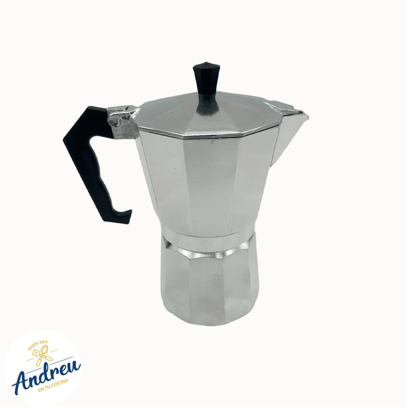 CAFETERA 6 TAZAS 300ML (ACERO ECONOMICA) COFFE  UNID 0