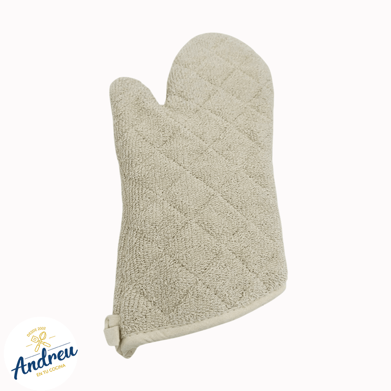 GUANTE RESISTENTE CALOR 33 CM (TERMICO FORRADO BLANCO OMT-13 WINCO) X 1 UNID 0