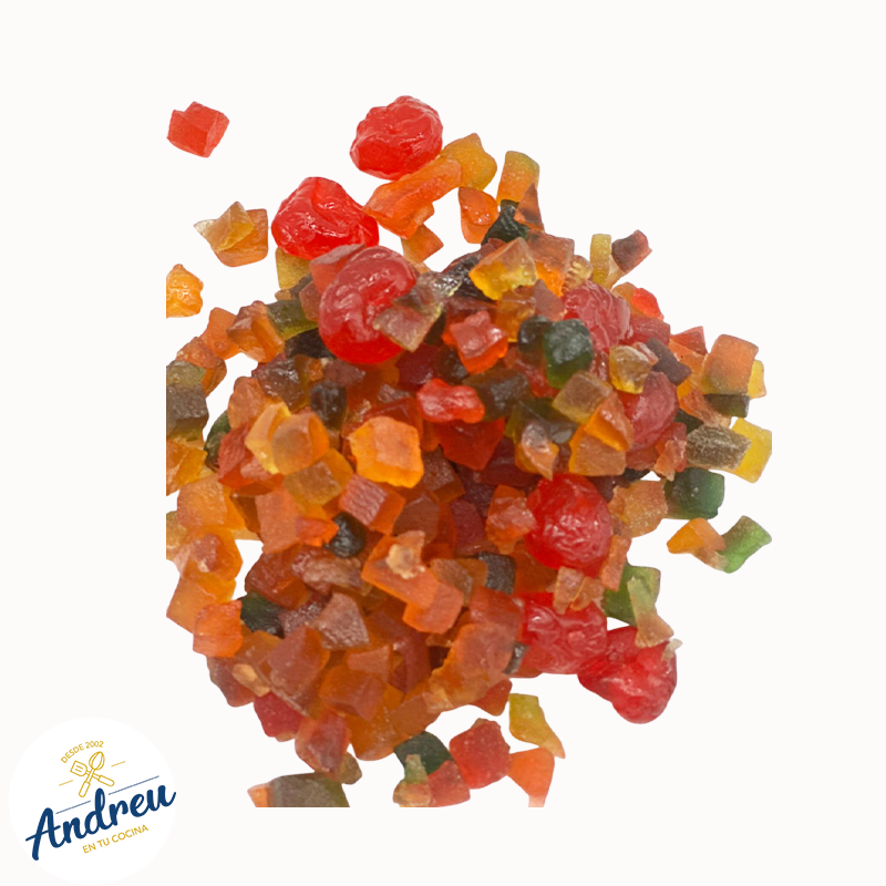 FRUTA CONFITADA ESPECIAL X 250G CON MARRASQUINO ROCOFRUT ESPECIAL (10) X 250 GRS 0