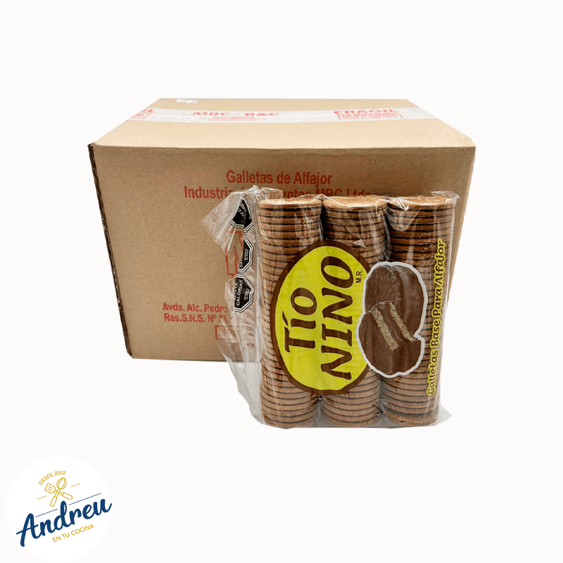 GALLETA ALFAJOR TIO NINO GRANDE (1 X10 UNID ) X CAJA1