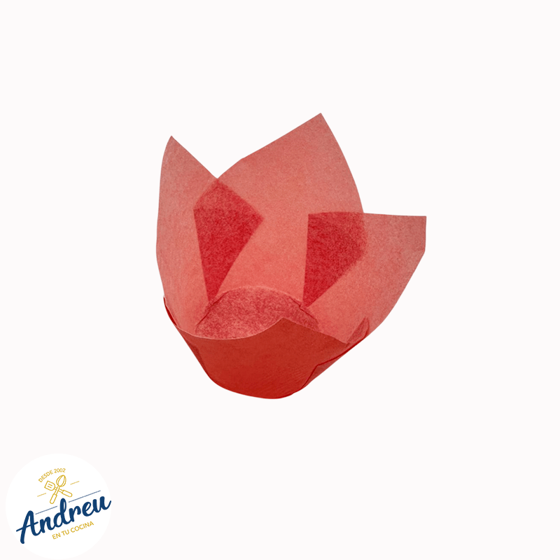 TULIPA PAPEL ROJA (3200) X 50 UNID2