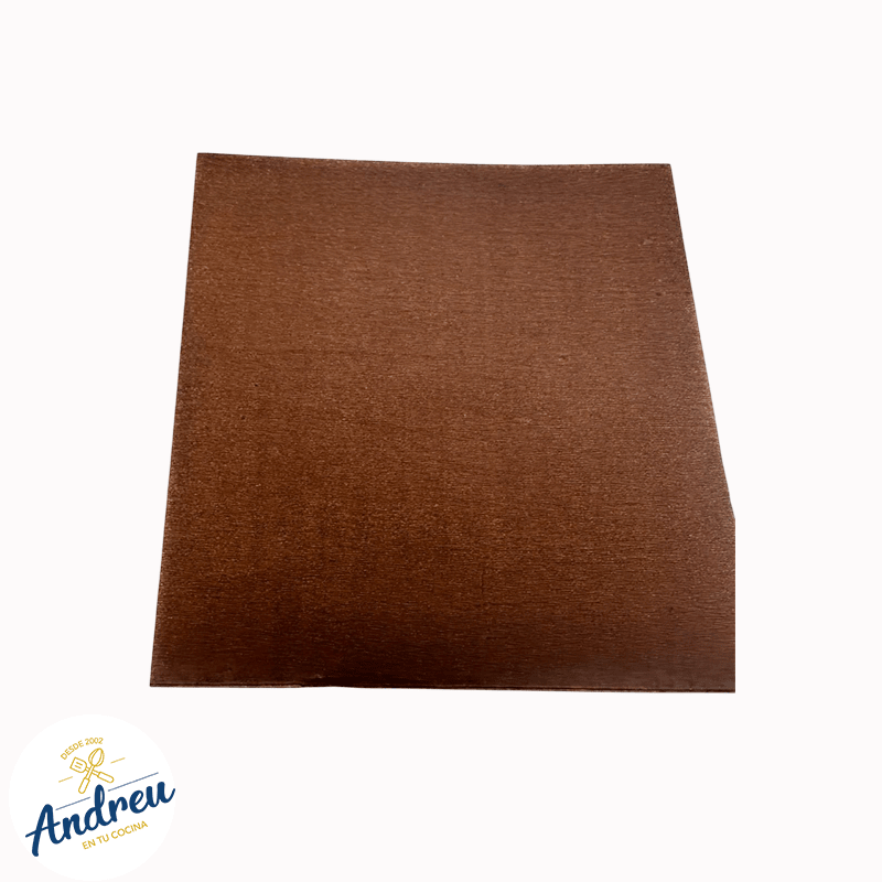 PAPEL CERECINADO CAFÉ  (14X14)  X 50 UNID4