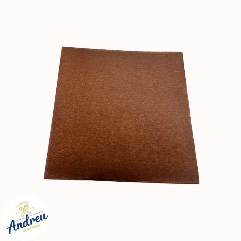 PAPEL CERECINADO CAFÉ  (14X14)  X 50 UNID5