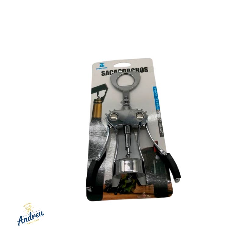 SACACORCHO TIPO PALANCA DESTAPADOR (200305 ECO) X1 UNID1