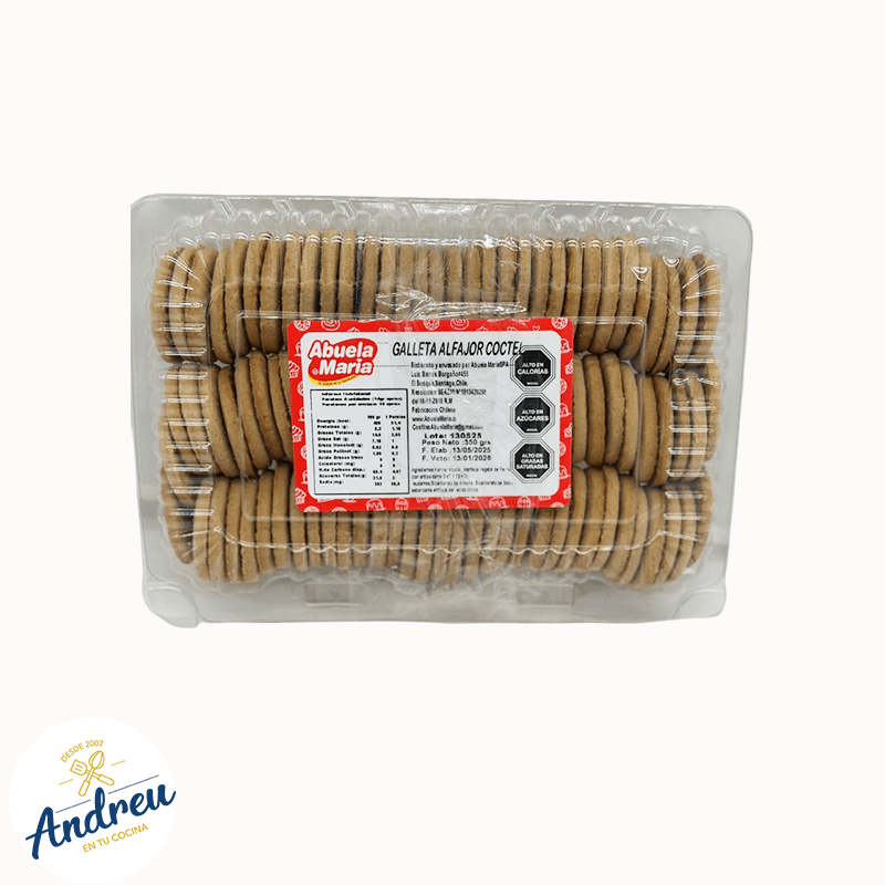 GALLETA ALFAJOR REPOSTERA CÓCTEL ABUELA MARÍA (14) X 1 UNID2