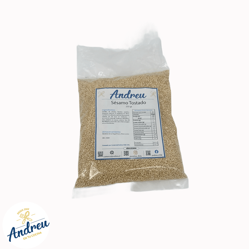 SESAMO TOSTADO (25 K) X  250 GR1