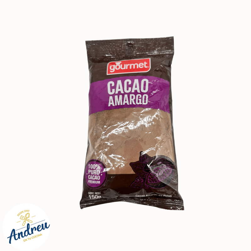 CACAO POLVO AMARGO 150 GR  GOURMET (16U) X 1 UNID2