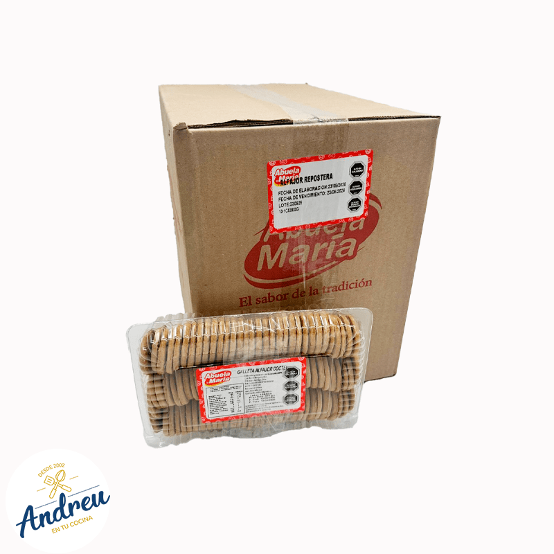 GALLETA ALFAJOR REPOSTERA CÓCTEL ABUELA MARÍA (14 UNID) X CAJA1